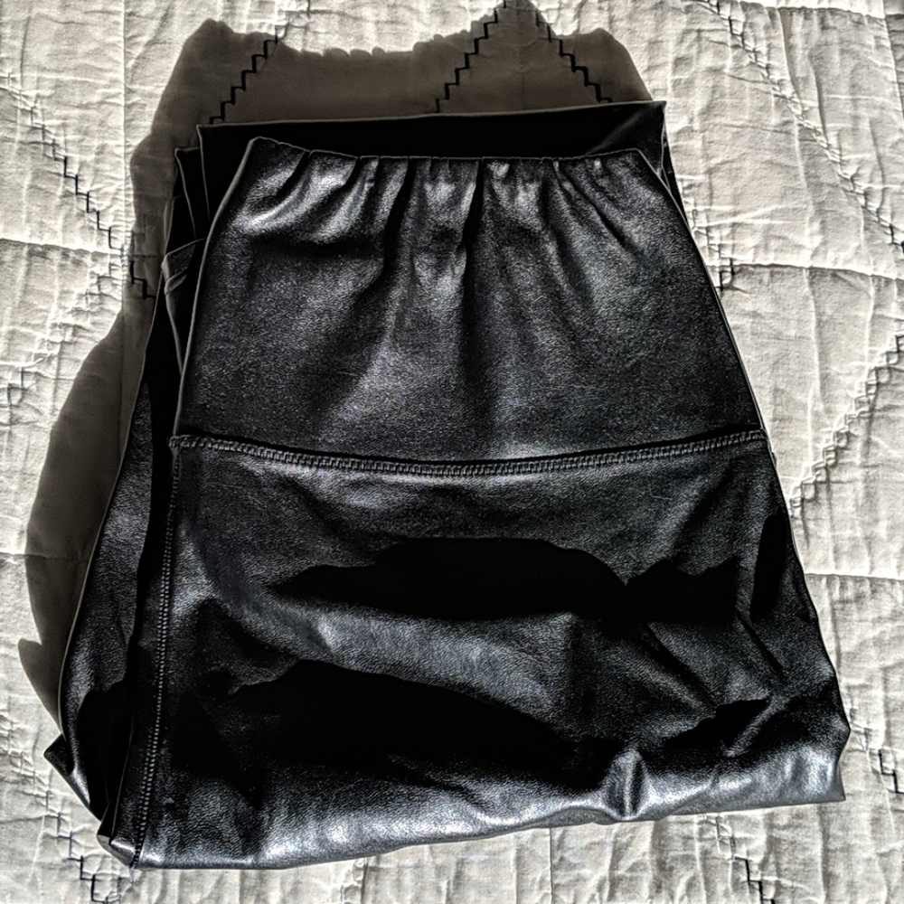 Wilfred Daria Faux Leather Legging - Blk - L
